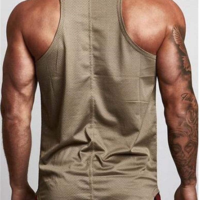 gym clothes tank top sportswear vest men