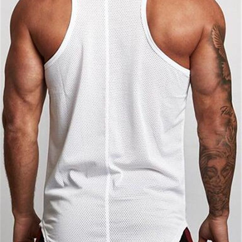 gym clothes tank top sportswear vest men