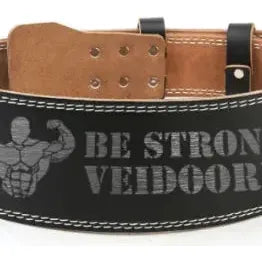 Leather Weightlifting Belt Gym